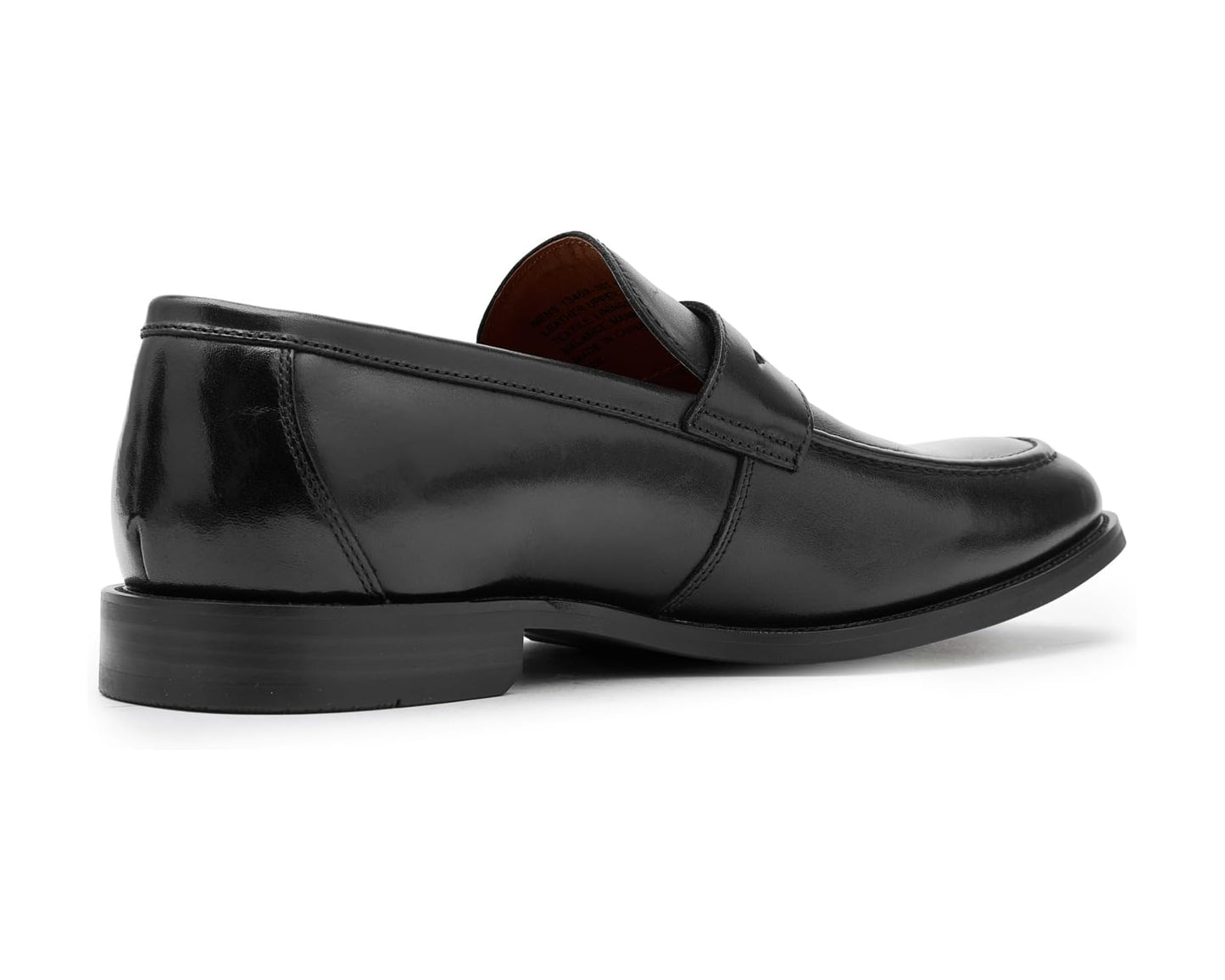Men's Florsheim Rucci Moc Toe Penny Loafer Black/Black