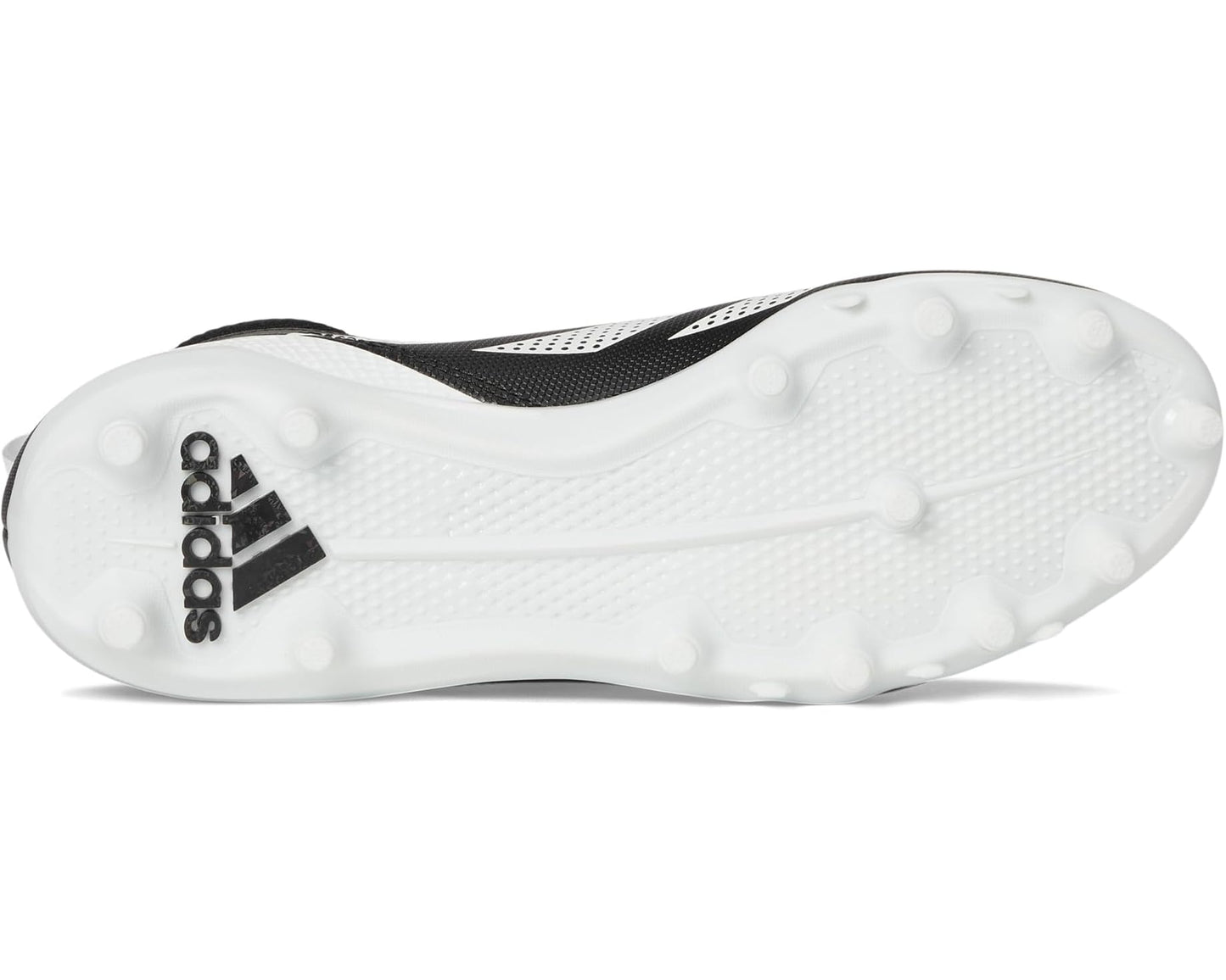 Men's adidas Adizero Impact.2 Football Cleats Black/White/Black