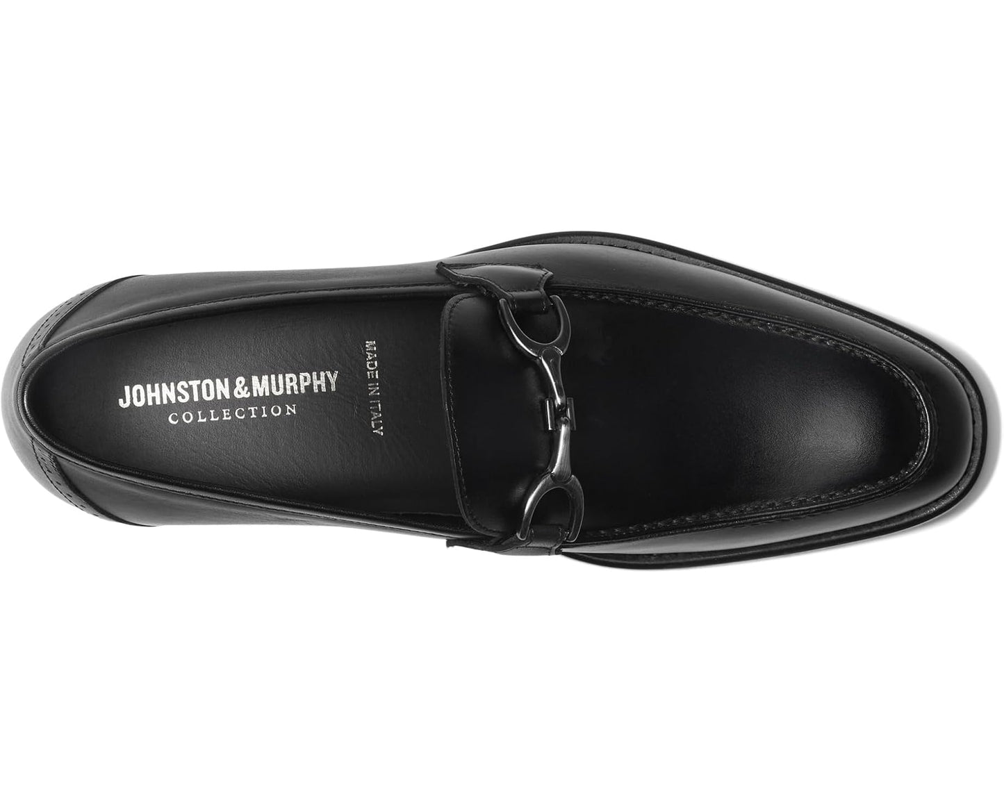 Men's Johnston & Murphy Collection Ellsworth Bit Black Italian Calfskin