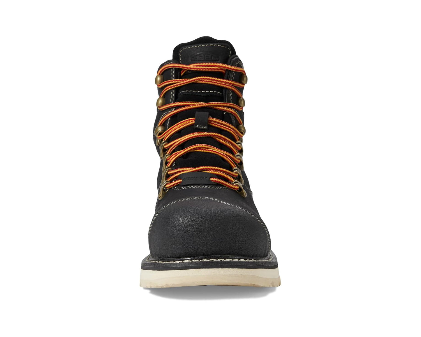 Men's KEEN Utility Cincinnati+ 6 Composite Toe Waterproof 90 Degree Heel Black/Sandshell