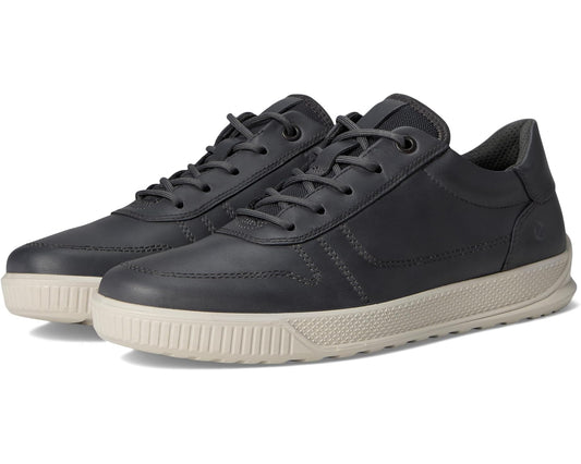 Men's ECCO Byway Origin Tie Casual Sneaker Magnet Nubuck