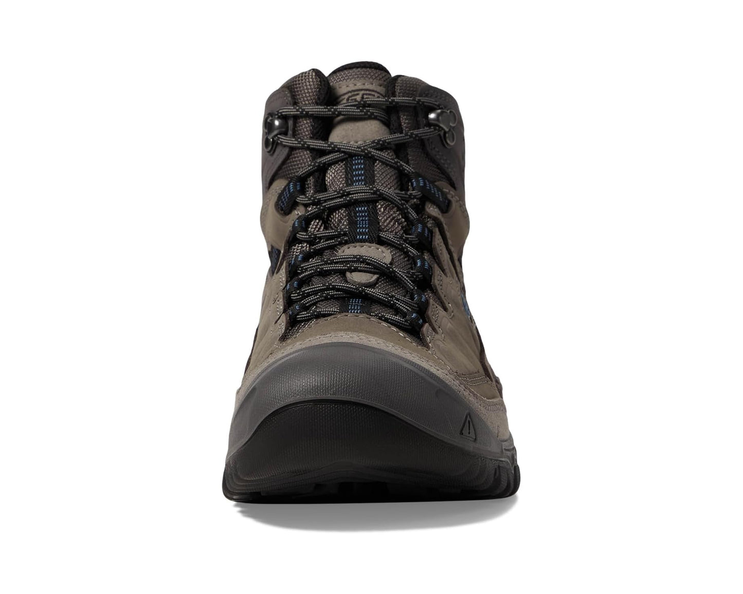 Men's KEEN Targhee 4 Mid Height Durable Comfortable Waterproof Steel Grey/Coronet Blue