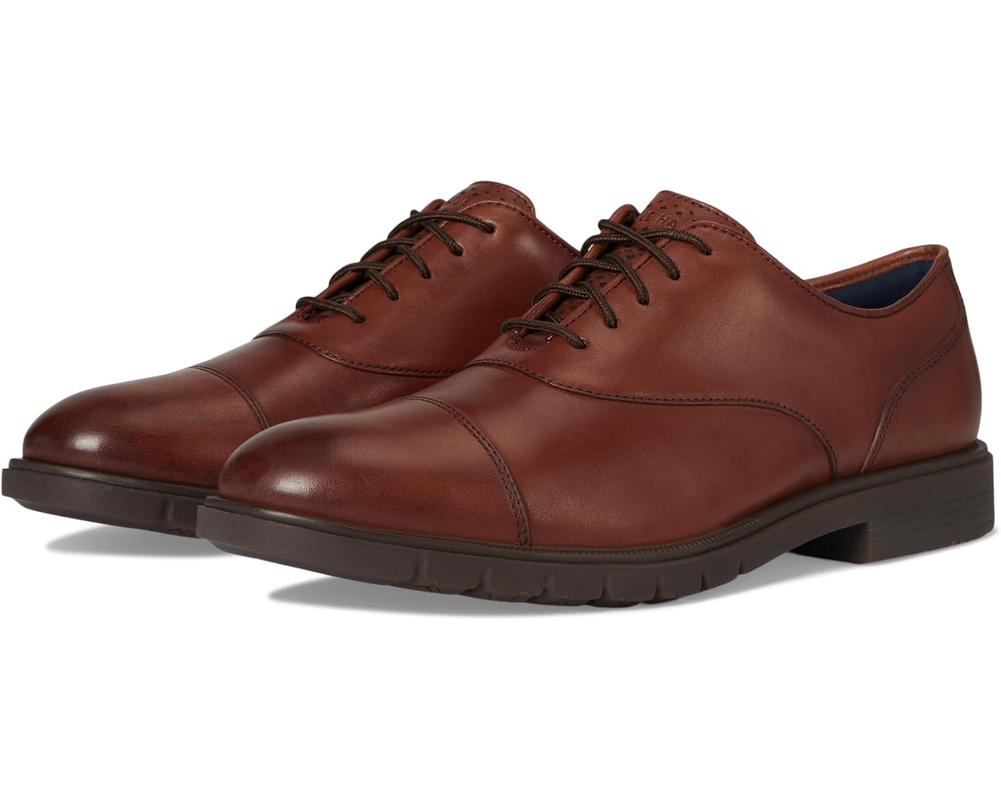 Men's Cole Haan Grandflex Dress Cap Toe Oxfords Mahogony