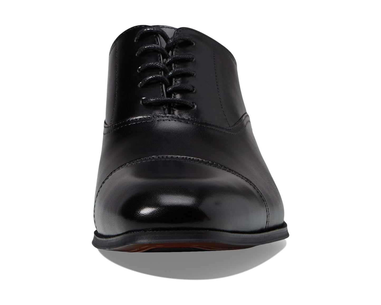 Men's Florsheim Corbetta Cap Toe Oxford Black Smooth