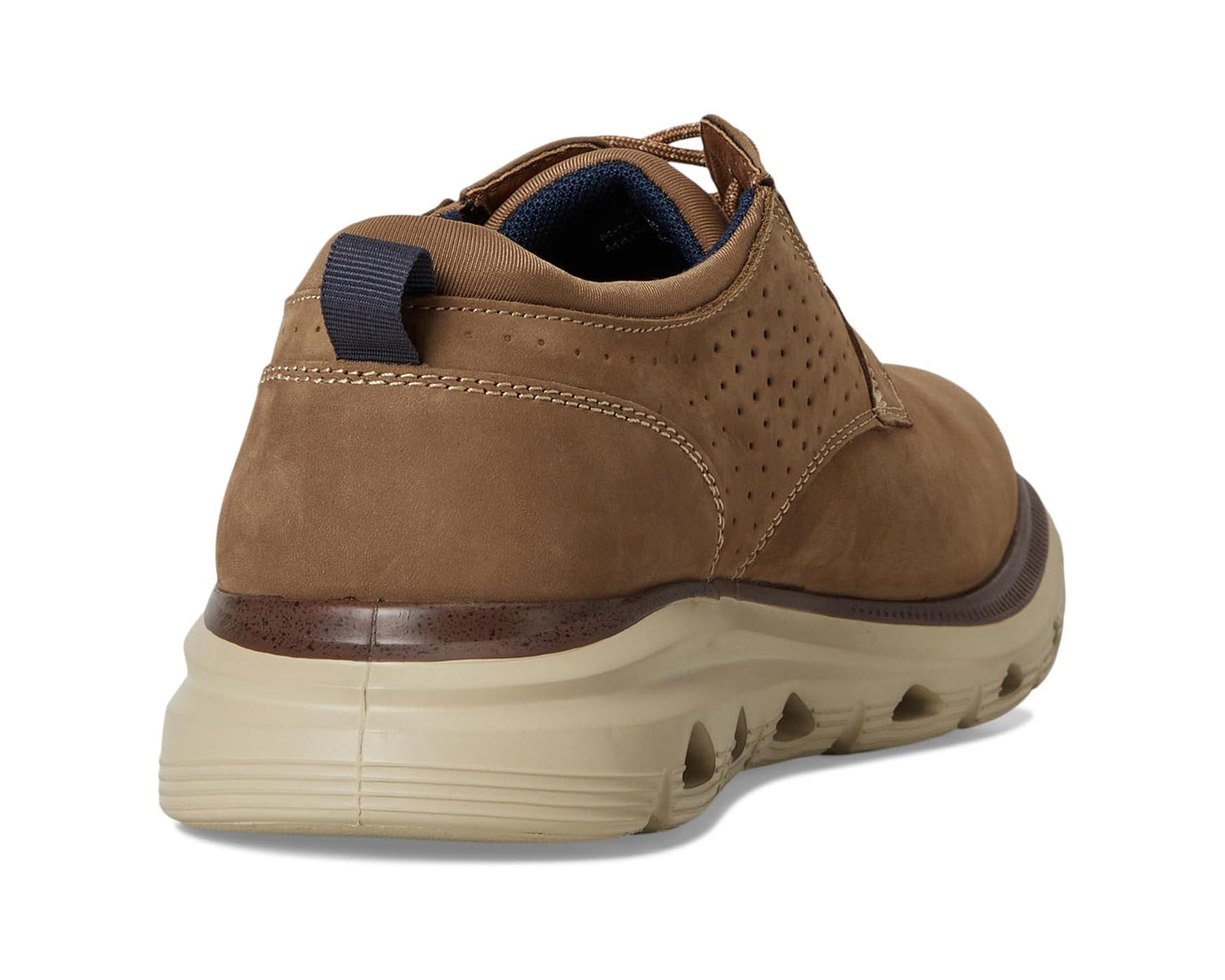 Men's Johnston & Murphy Jenkins Plain Toe Taupe Nubuck