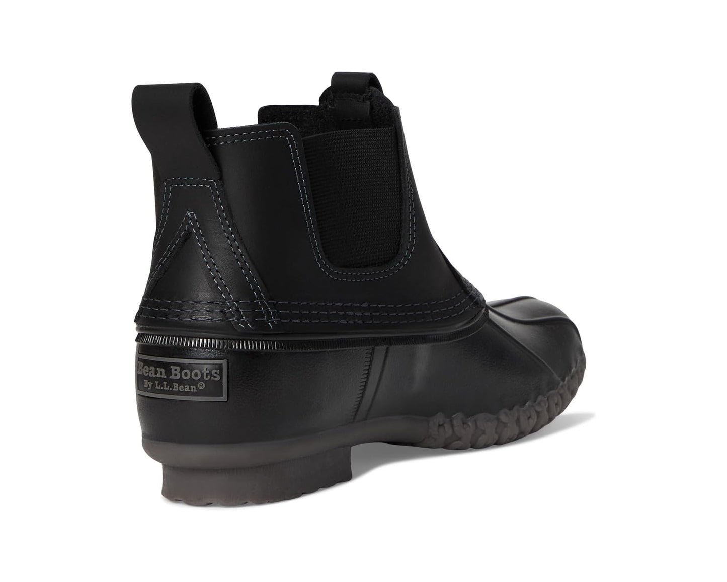 Men's L.L.Bean Bean Boot 6.5 Chelsea Black/Warm Grey Opaque