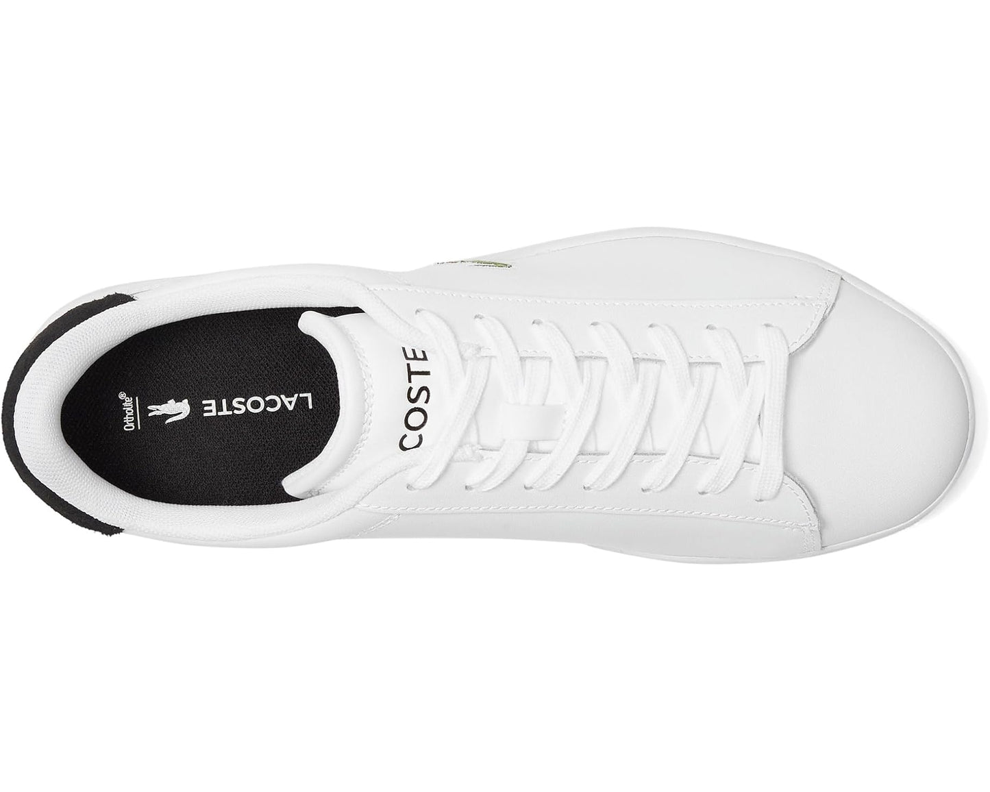 Men's Lacoste Carnaby Set Leather Sneakers White/Black