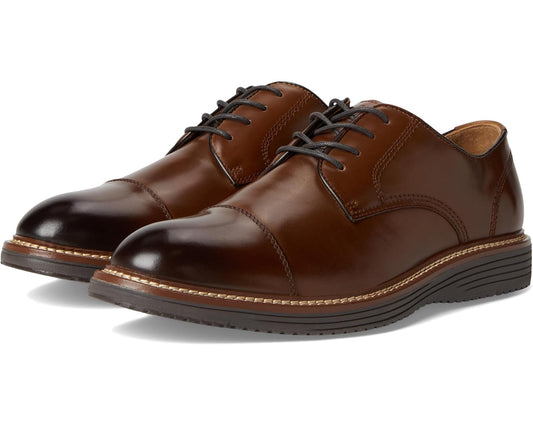 Men's Johnston & Murphy Upton Cap Toe Tan Full Grain