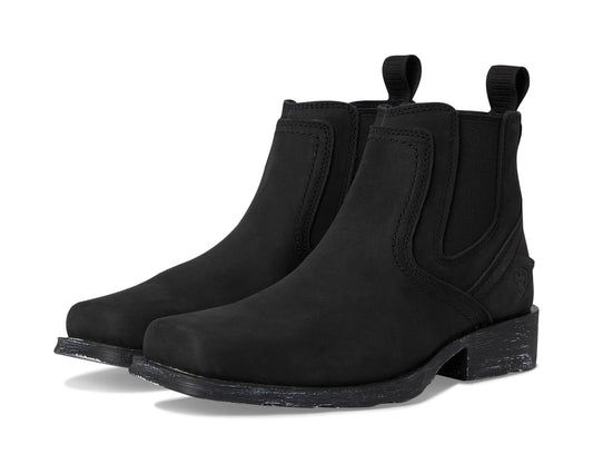 Men's Ariat Midtown Rambler Boots Matte Black