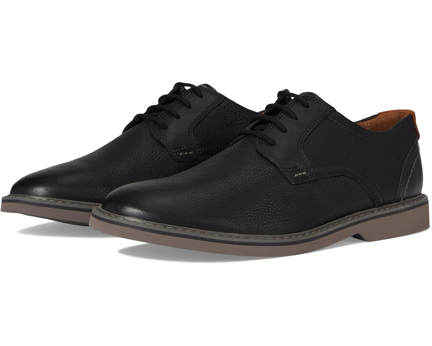 Men's Clarks Radcliff Low Black Leather