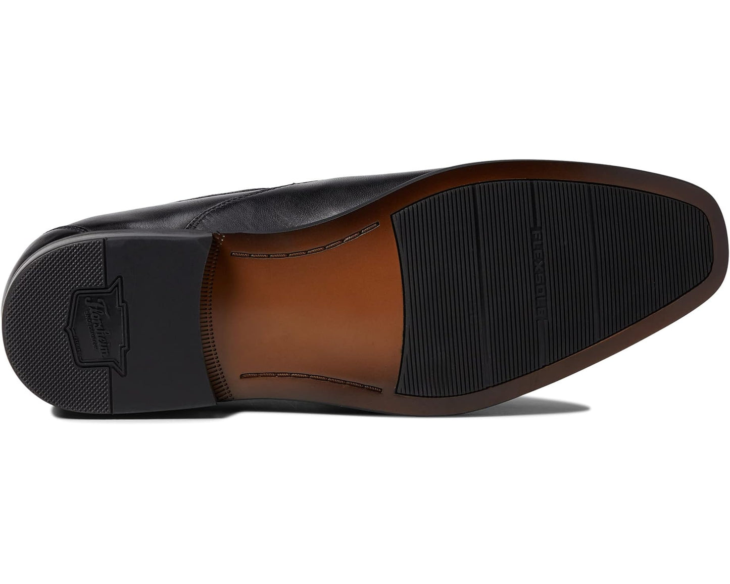 Men's Florsheim Postino Moc Toe Venetian Slip-On Black Smooth
