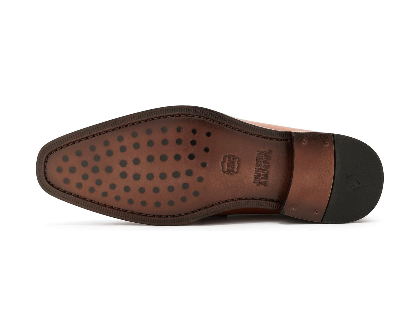 Men's Johnston & Murphy Floyd Penny Loafers Tan Full Grain