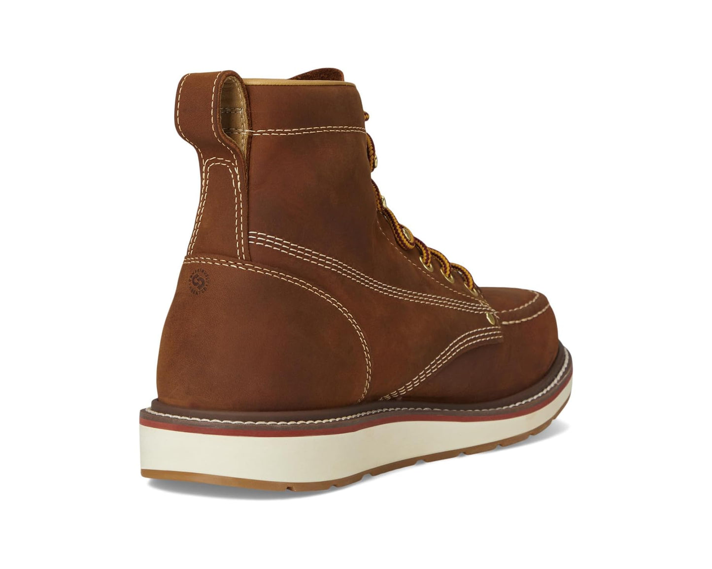 Men's KEEN Utility Liberty 6 Waterproof Boot (Soft Toe) Leather Brown/Birch