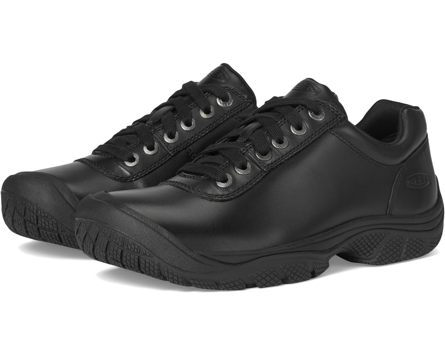 Men's KEEN Utility PTC Dress Oxford (Soft Toe) Black
