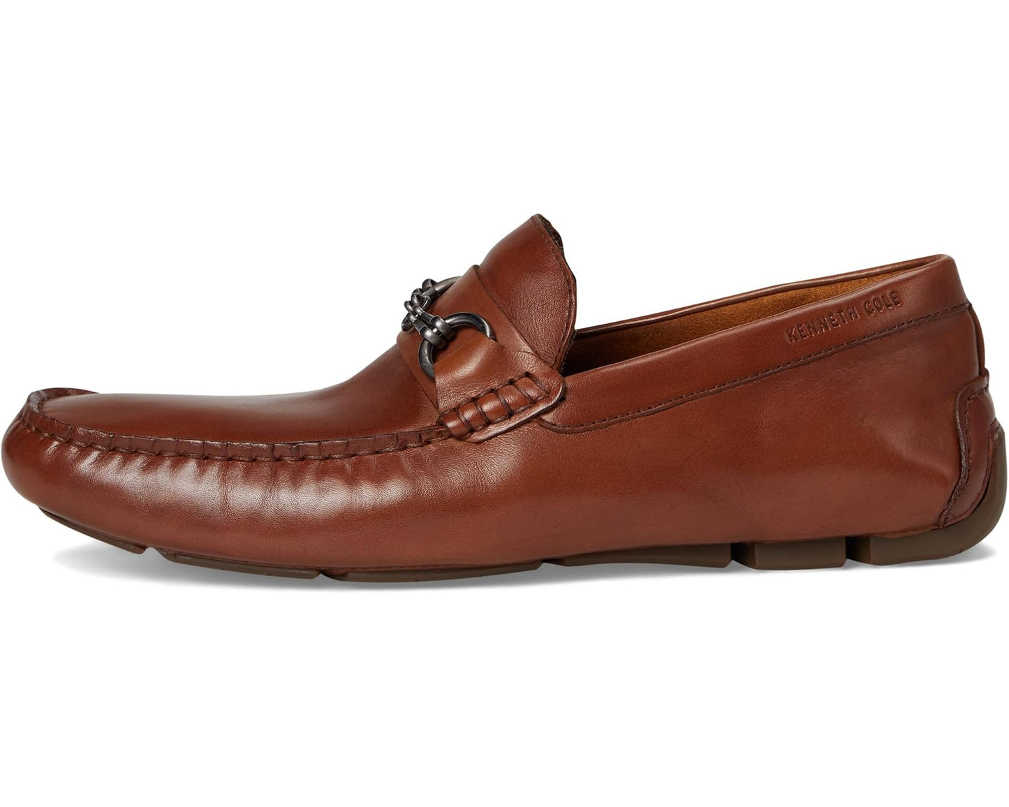 Men's Kenneth Cole Theme Bit Detail Driver Cognac