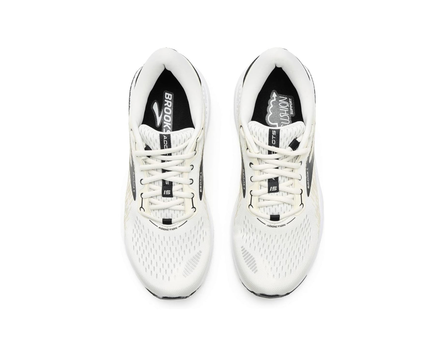 Men's Brooks Addiction GTS 15 Vaporous Grey/Black/White