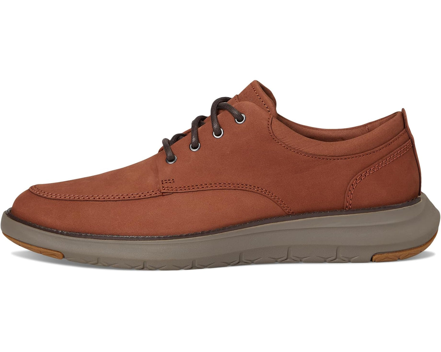 Men's Cole Haan Grand Remix Apron Toe Oxfords Sequoia Nubuck/Dark Chocolate/Truffle