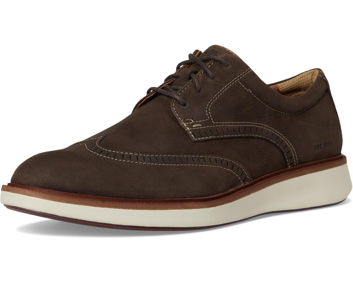 Men's Johnston & Murphy Xc Parker Wingtip Brown Waterproof Nubuck