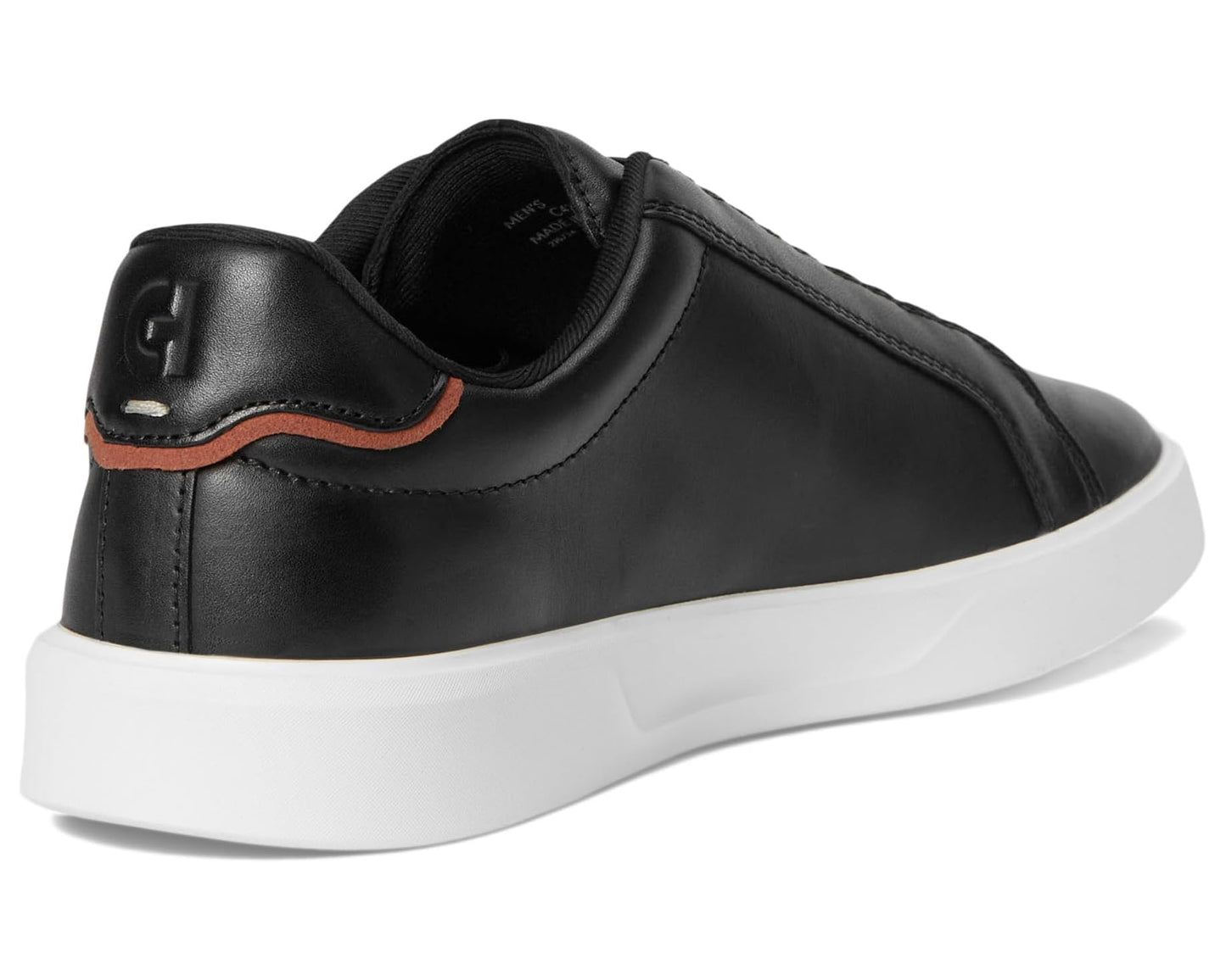 Men's Cole Haan Grand Crosscourt Daily Ltt Slip-On Sneakers Black/British Tan/Ivory