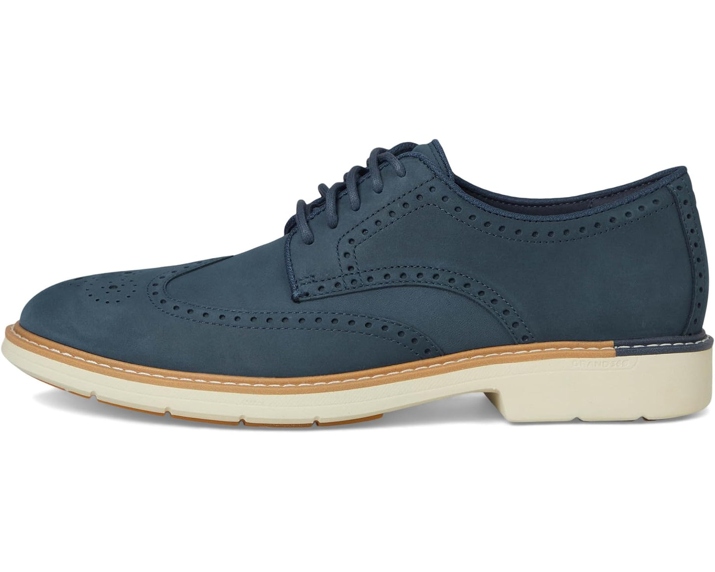 Men's Cole Haan Go-To Wing Oxfords Big Dipper Nubuck/Ivory