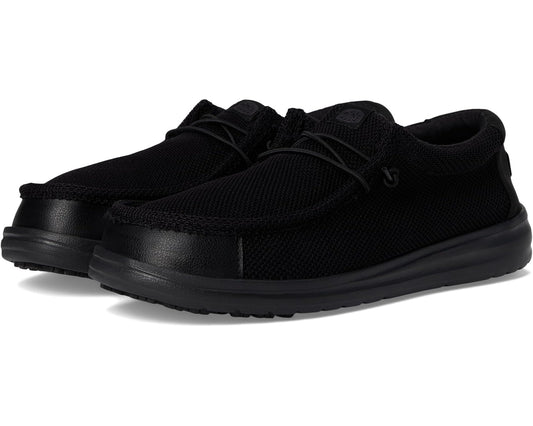 Men's Hey Dude Wally Work CE Black