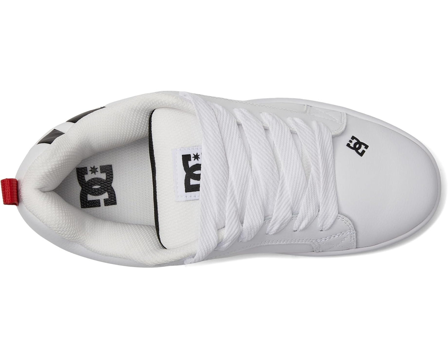 Men's DC Court Graffik SQ White/Black/Black