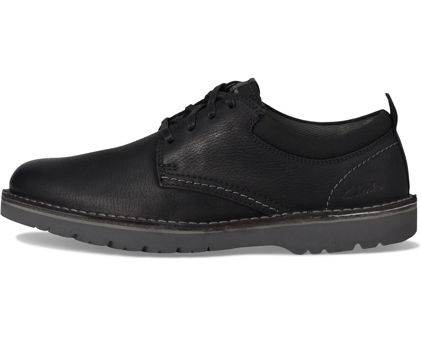 Men's Clarks Eastridge Low Black Leather