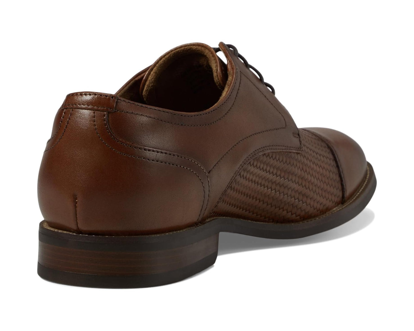 Men's Florsheim Rucci Weave Cap Toe Oxford Cognac