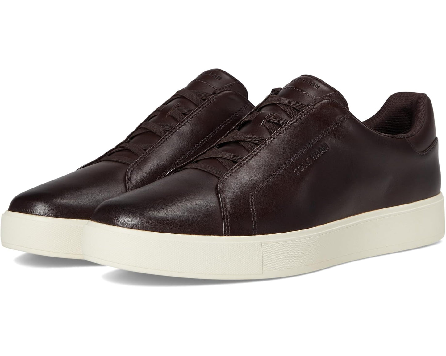 Men's Cole Haan GrandPro Luxe Slip-On Sneakers Dark Chocolate/Ivory