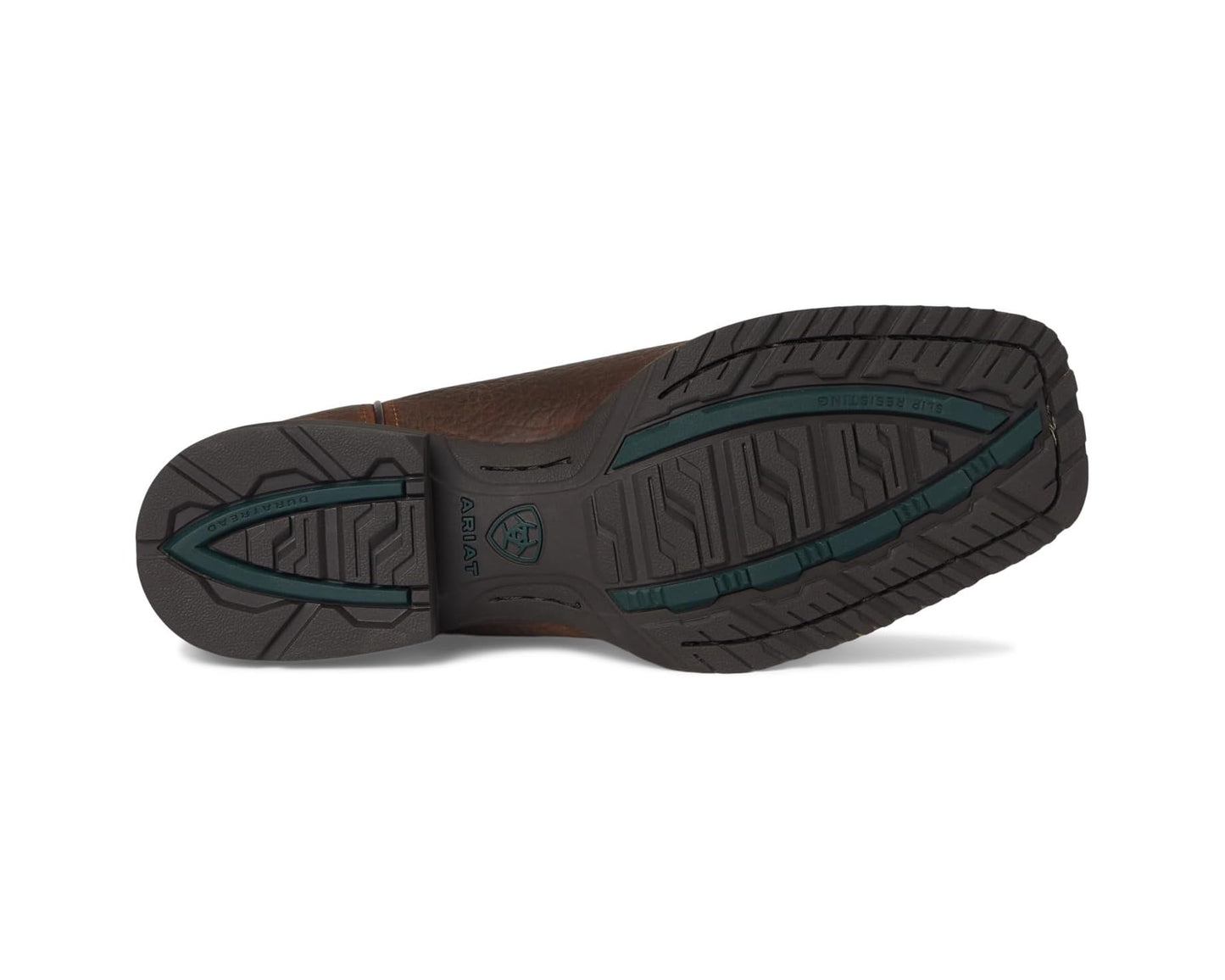 Men's Ariat Hybrid Grit Western Boots Earth/Alamo Brown