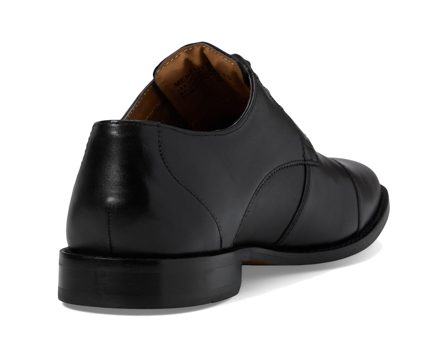 Men's Florsheim Montinaro Cap Toe Oxford Black Smooth