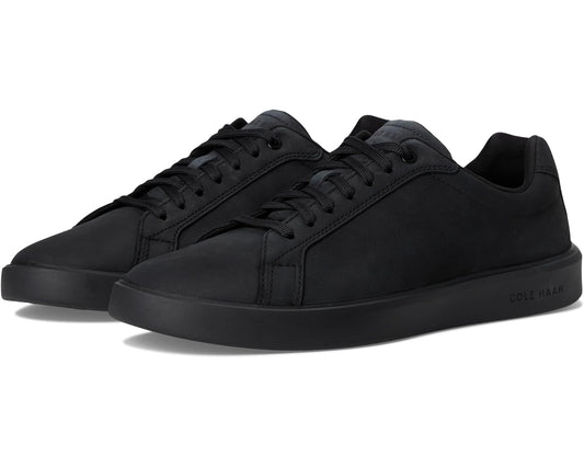 Men's Cole Haan Grand Crosscourt Daily Sneakers Black Nubuck/Black