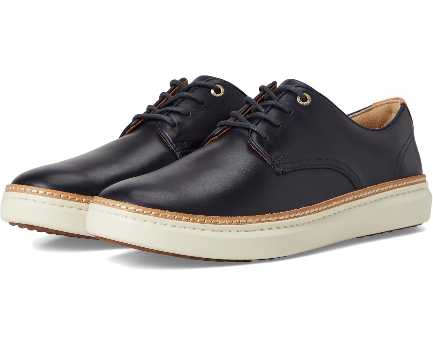 Men's Johnston & Murphy Mcguffey 2 175th Plain Toe Navy Oiled American Full Grain