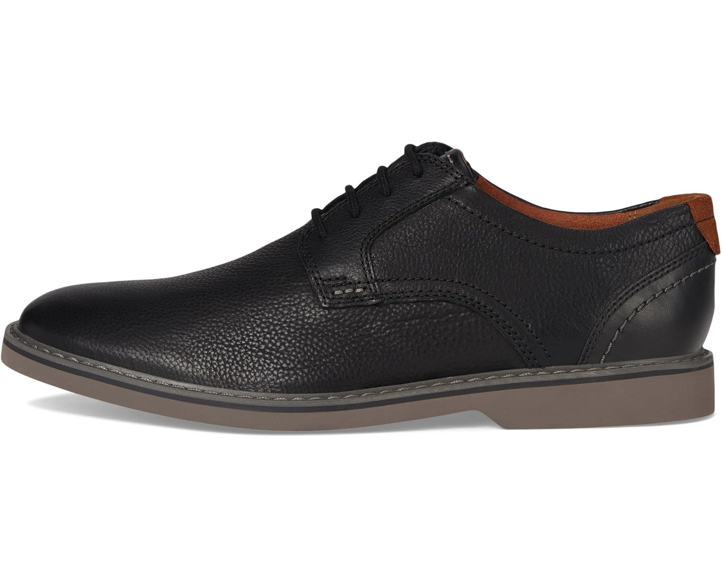 Men's Clarks Radcliff Low Black Leather