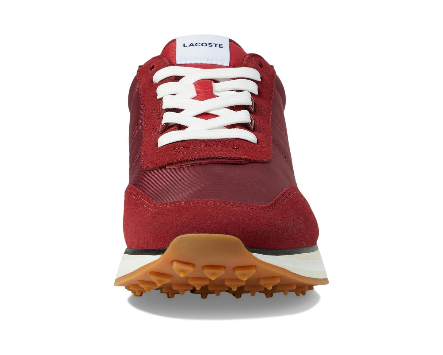 Men's Lacoste L-Spin Sneakers Burgundy/Gum