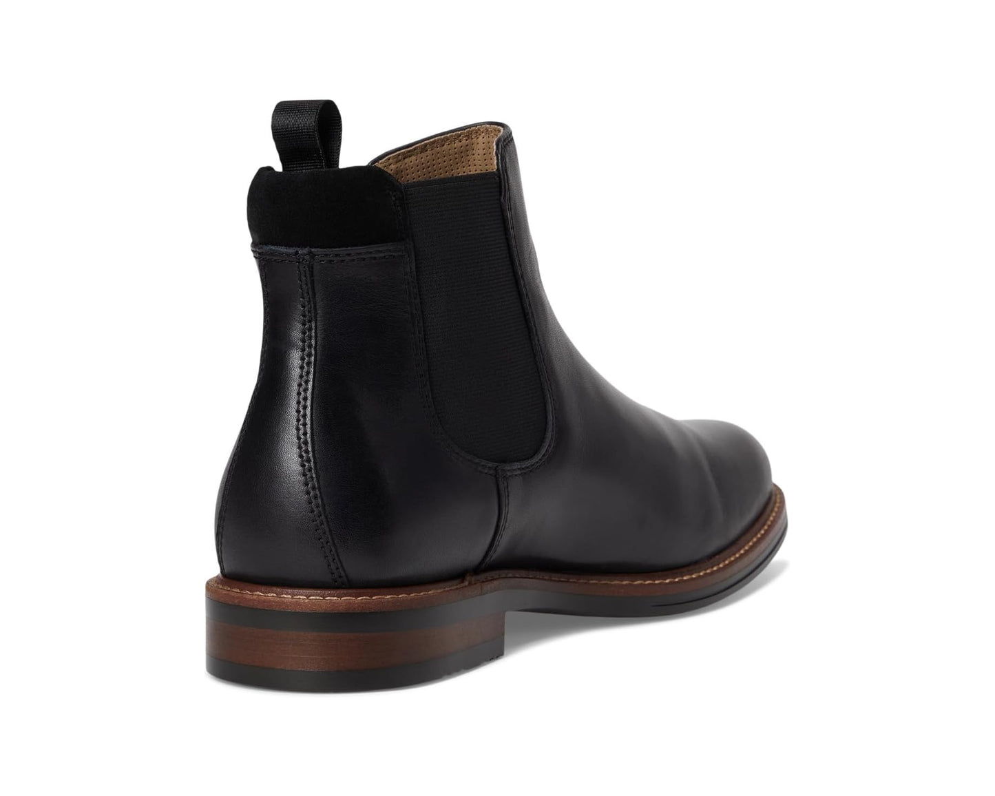 Men's Johnston & Murphy XC+ Durham Chelsea Boots Black Waterproof Full Grain