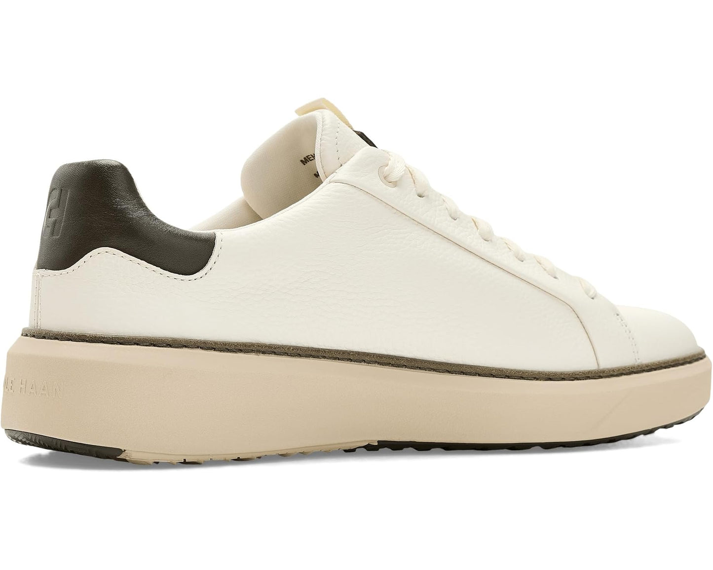 Men's Cole Haan GrandPro Topspin Golf Ivory Wp/Deep Olive/Light Sesame
