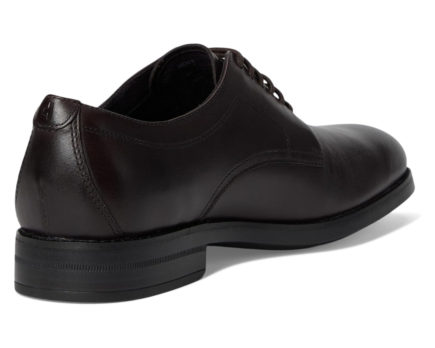 Men's Cole Haan Harmon Grand Plain Toe Oxfords Dark Chocolate/Black Waterproof
