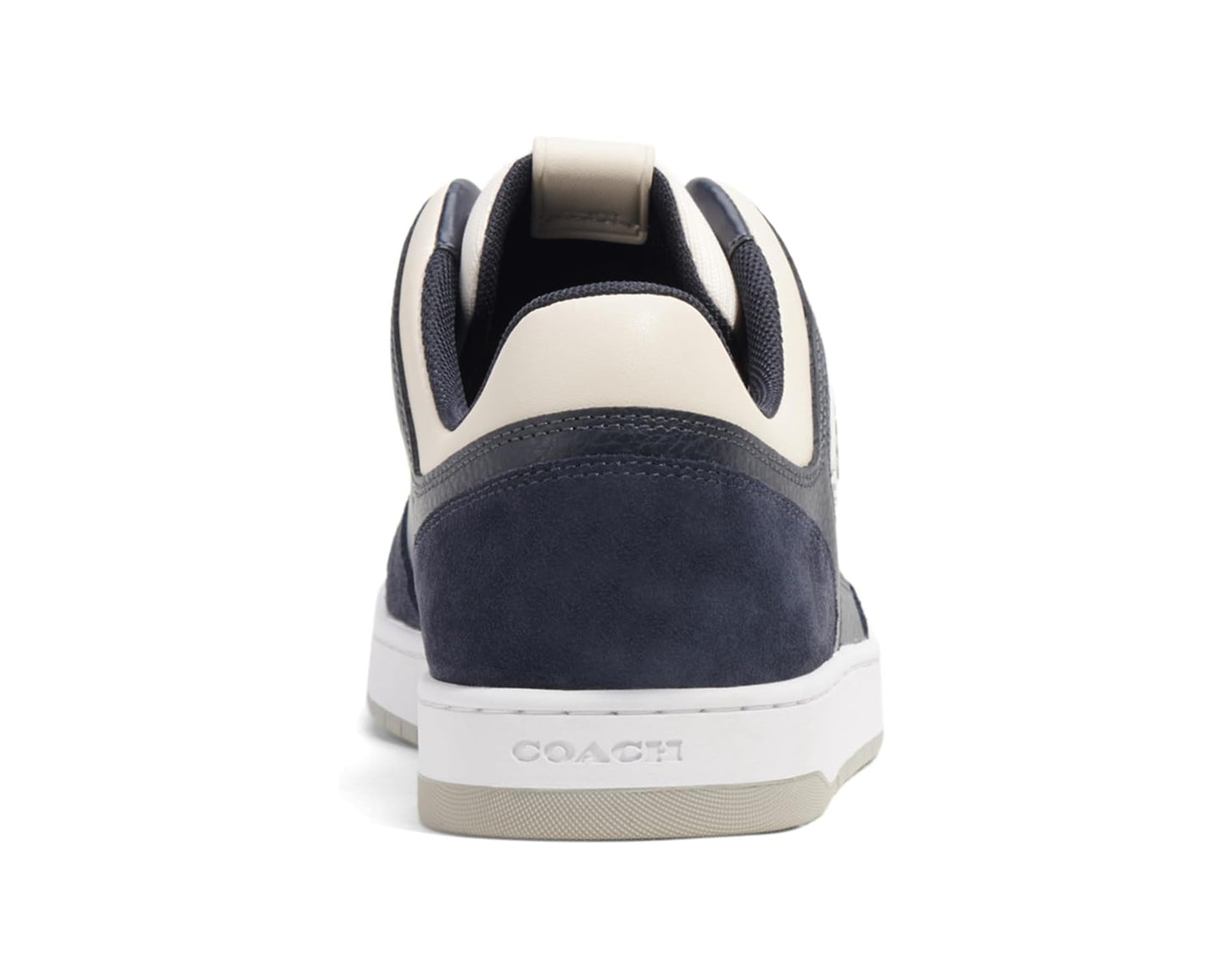 Men's COACH C201 Mixed Material Sneaker Midnight Navy