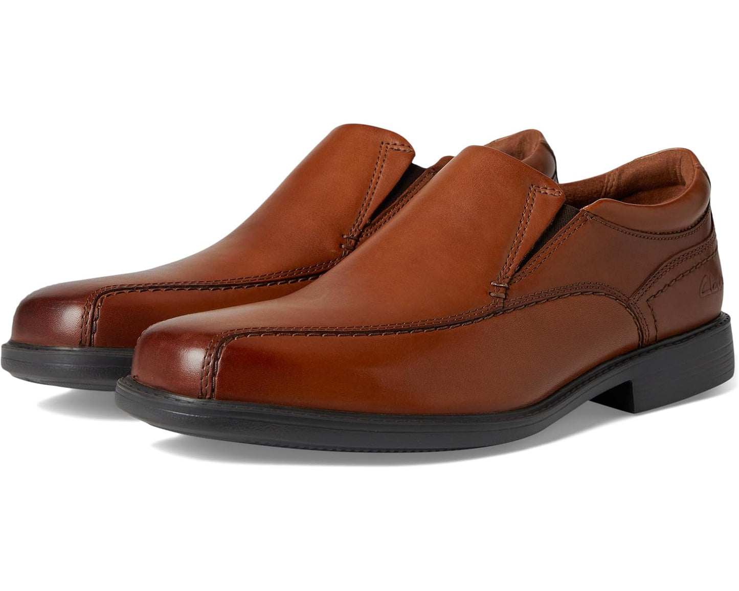 Men's Clarks DressLite Step Dark Tan