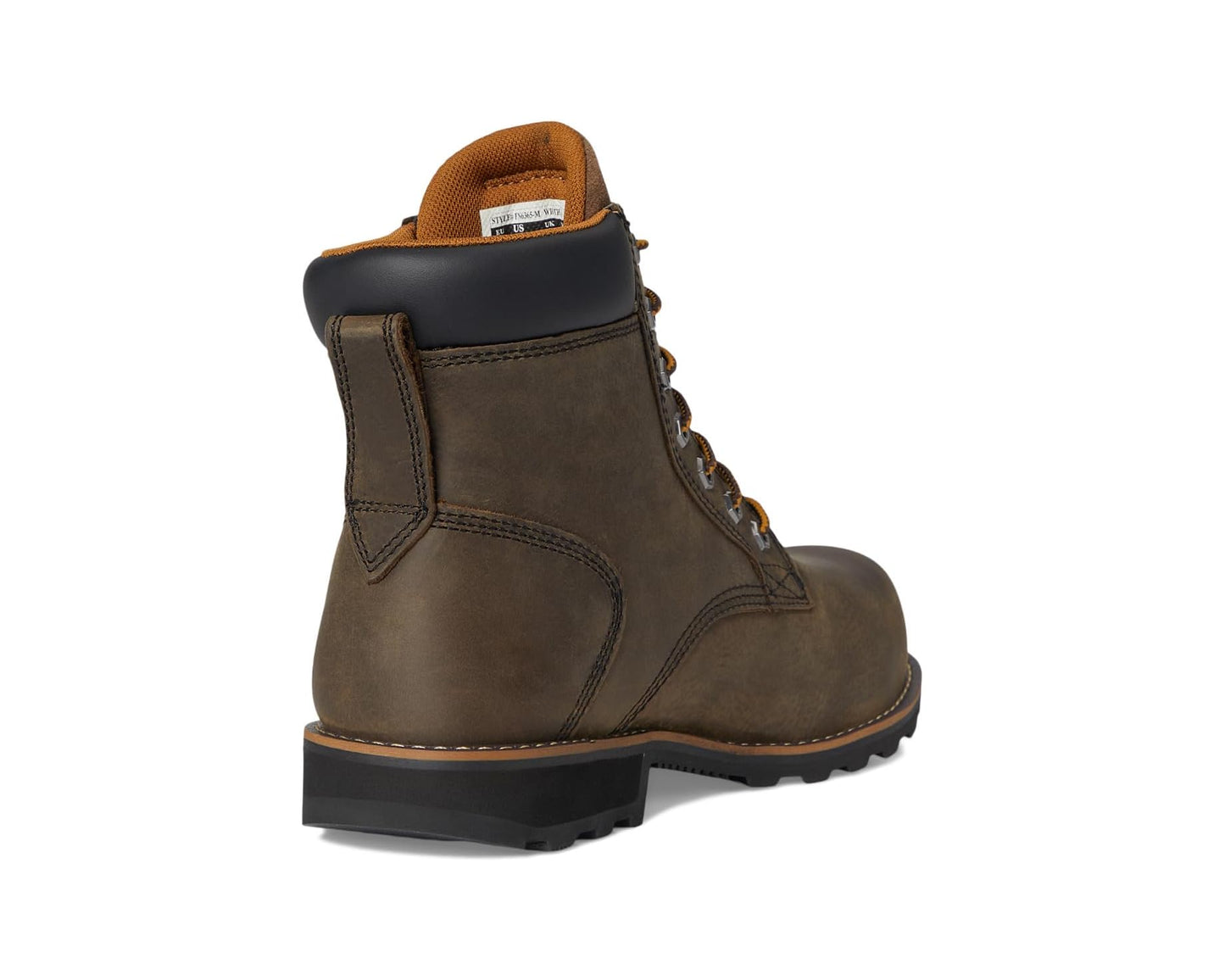 Men's Carhartt Frontier 6 Water Resistant Composite Toe Boots Mossy Brown