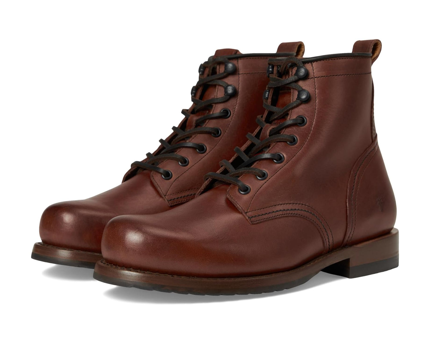 Men's Frye Hudson Workboot Plain Toe Whiskey