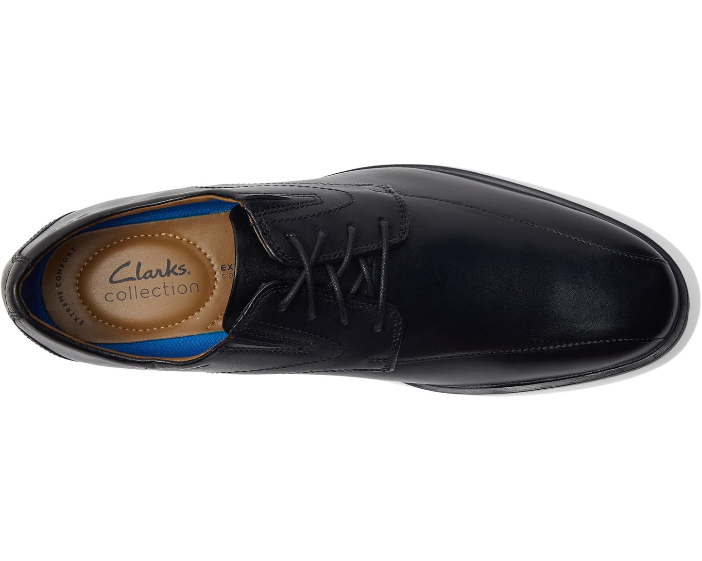 Men's Clarks Whiddon Pace Black Leather