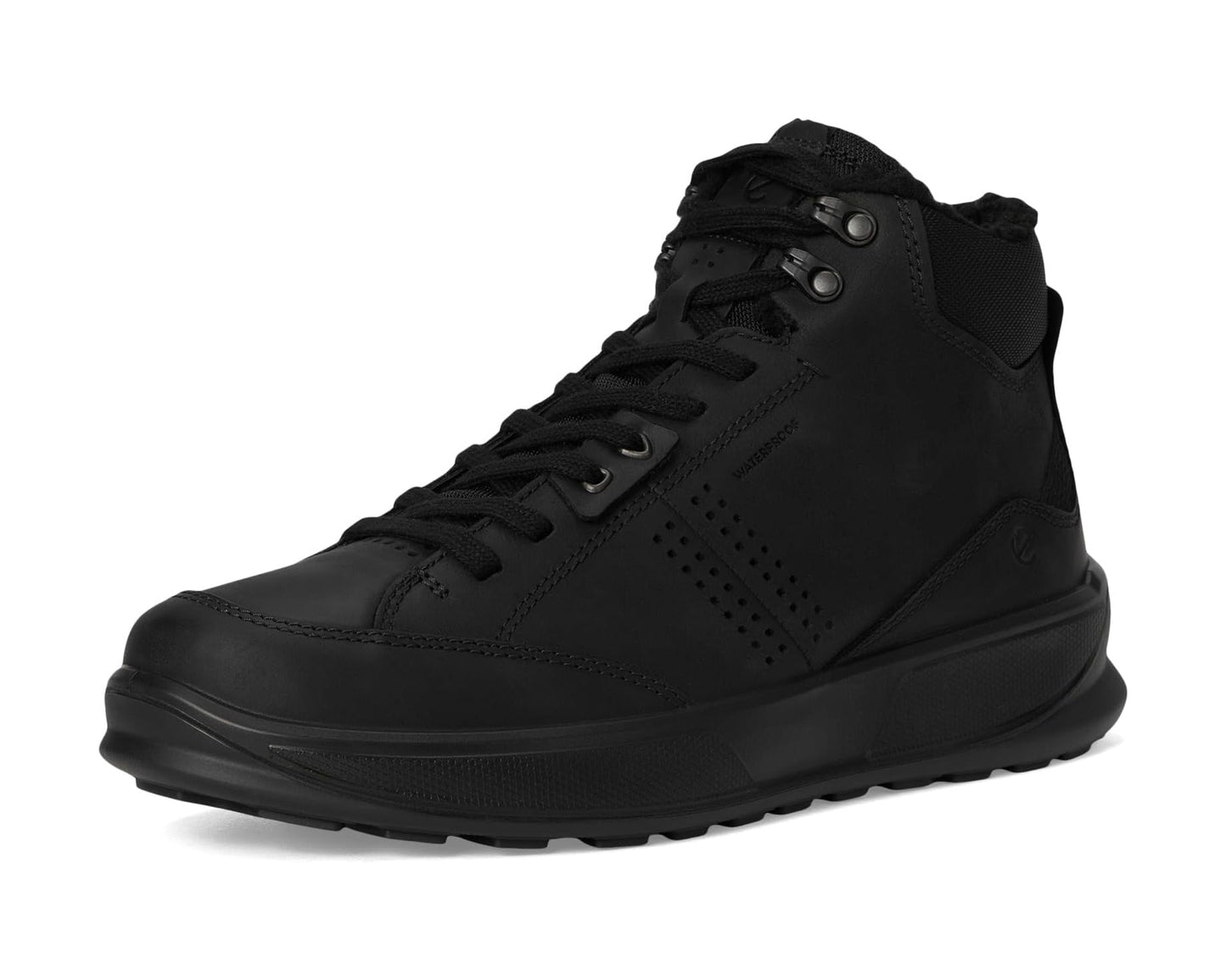 Men's ECCO Byway 2.0 Waterproof Lace-up Boots Black Oiled Nubuck