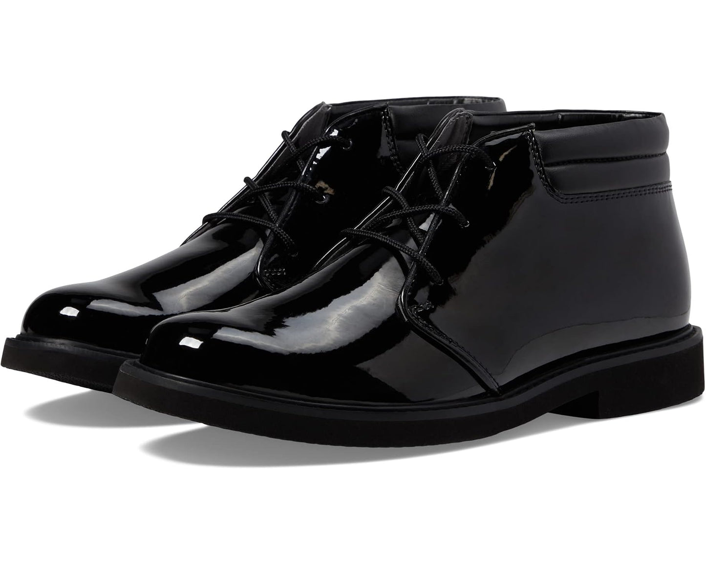 Men's Bates Footwear Sentinel High Gloss Chukka Black