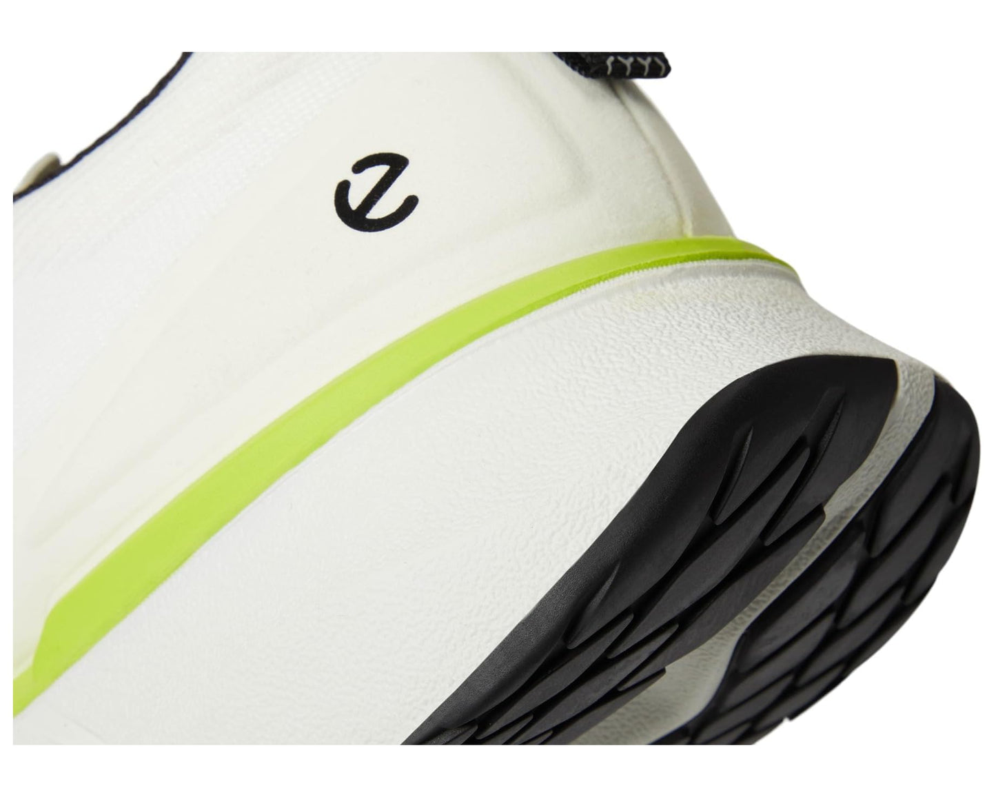 Men's ECCO Sport Biom 2.2 Textile Cross Trainer White/Lime Punch
