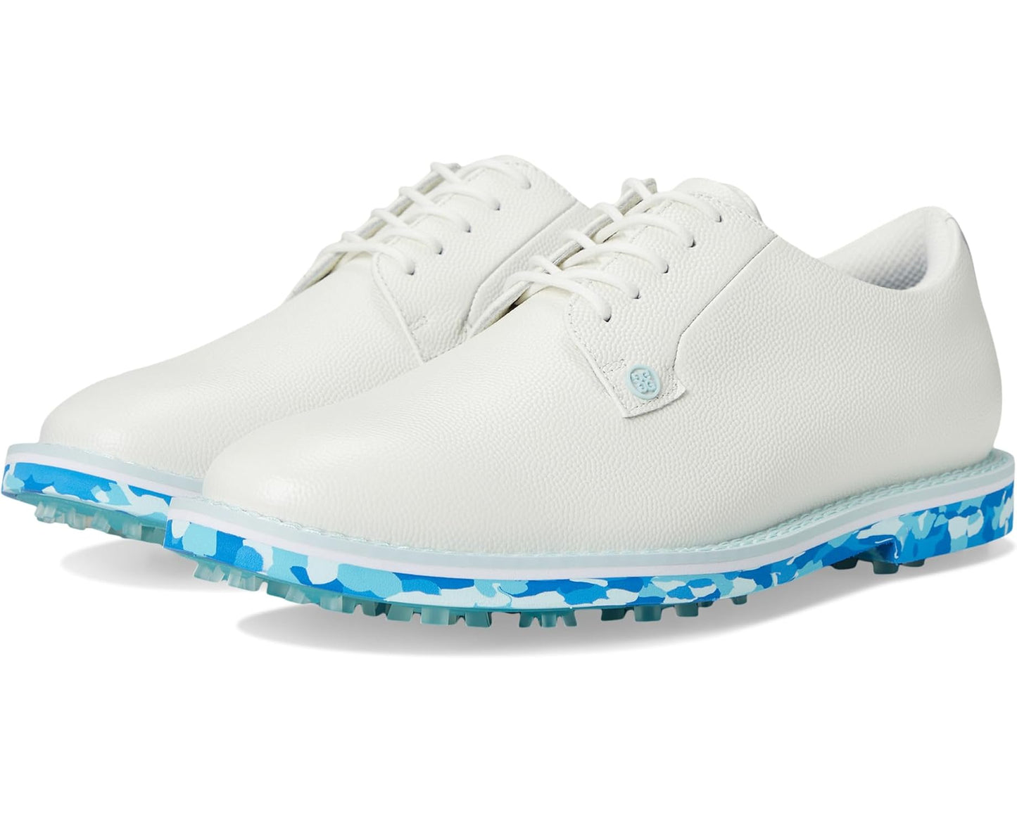 Men's GFORE Gallivanter Camo Leather Golf Shoes Snow/Mosaic