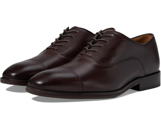 Men's Johnston & Murphy Sullivan Cap Toe Espresso Italian Calfskin