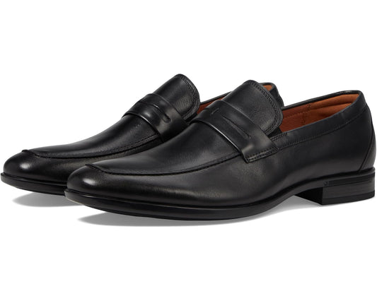 Men's Florsheim Zaffiro Moc Toe Penny Loafers Black