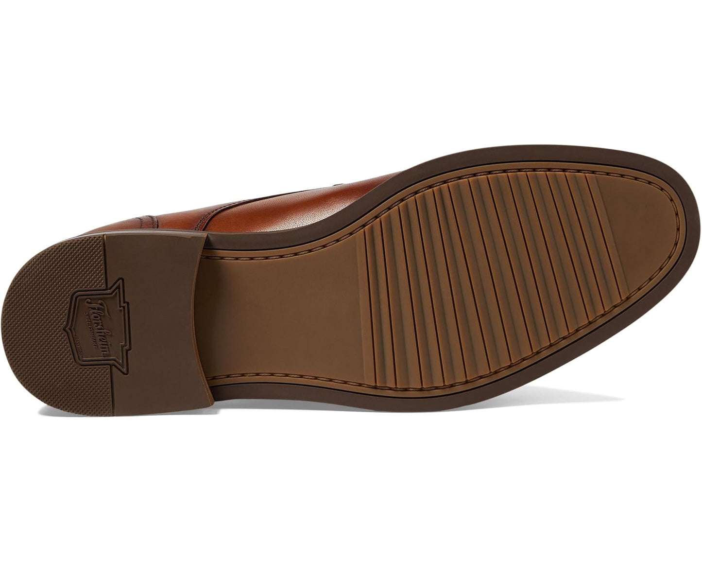 Men's Florsheim Rucci Cap Toe Double Monk Oxford Cognac